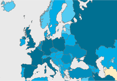 Mapa Europy