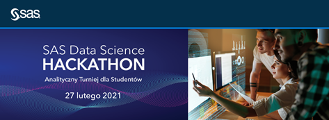 plakat turnieju SAS Data Science Hackathon