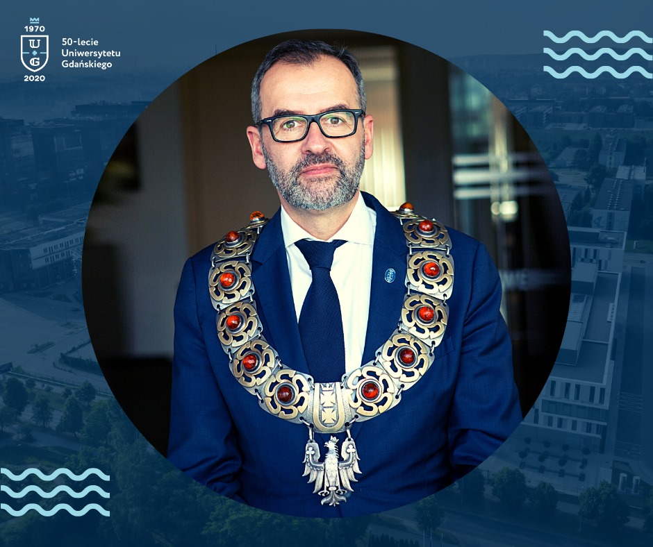 Rektor UG prof. dr hab. Piotr Stepnowski