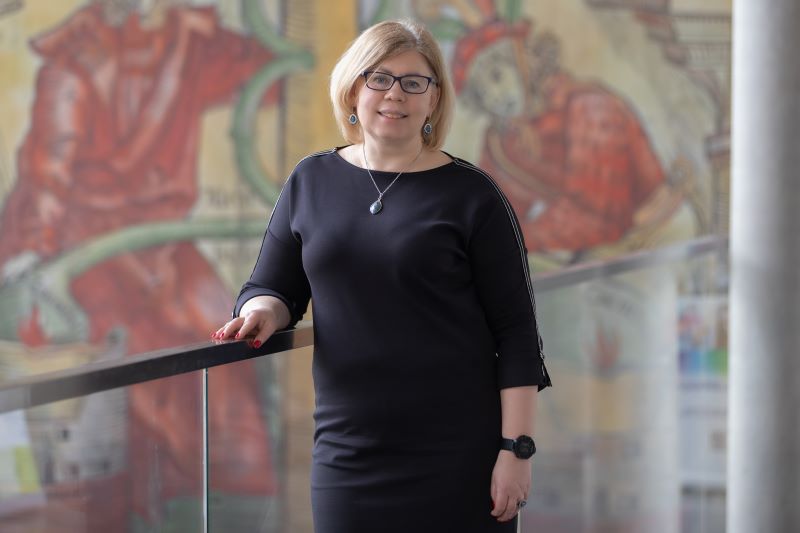 Dziekan Wydziału Chemii profesor Uniwersytetu Gdańskiego dr hab. Beata Grobelna 