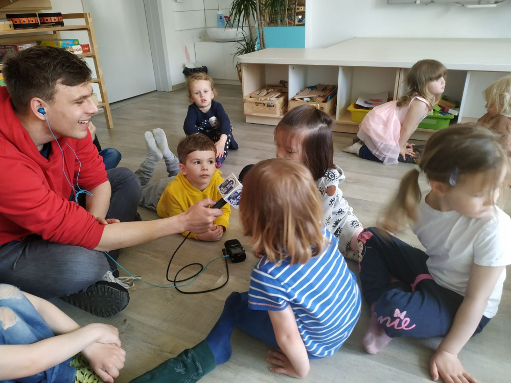 zdjęcie dzieci Przedszkola Uniwersyteckiego