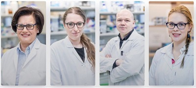 zdjęcie pracowników laboratorium