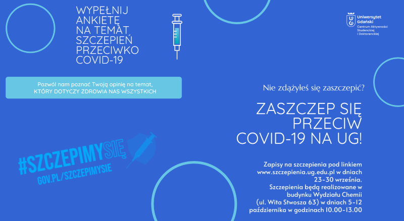 Baner akcji Szczepimy się