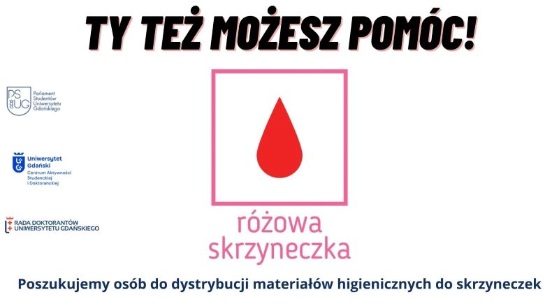 Baner akcji poszukiwania opiekunów różowych skrzyneczek