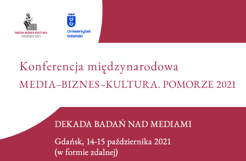 Baner konferencji Media Biznes Kultura