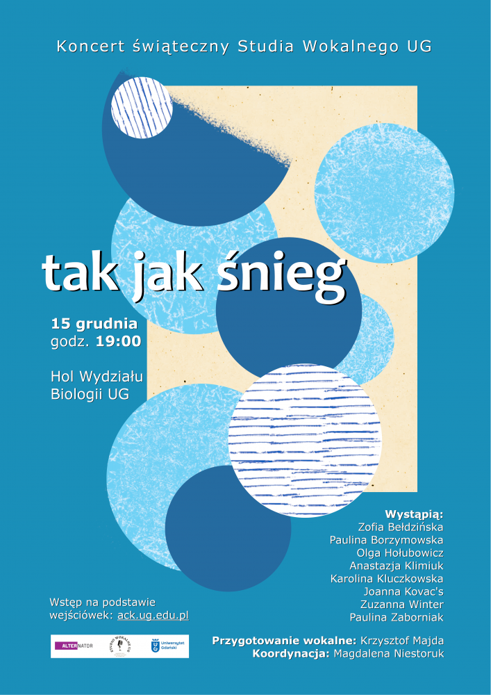 Tak jak śnieg plakat