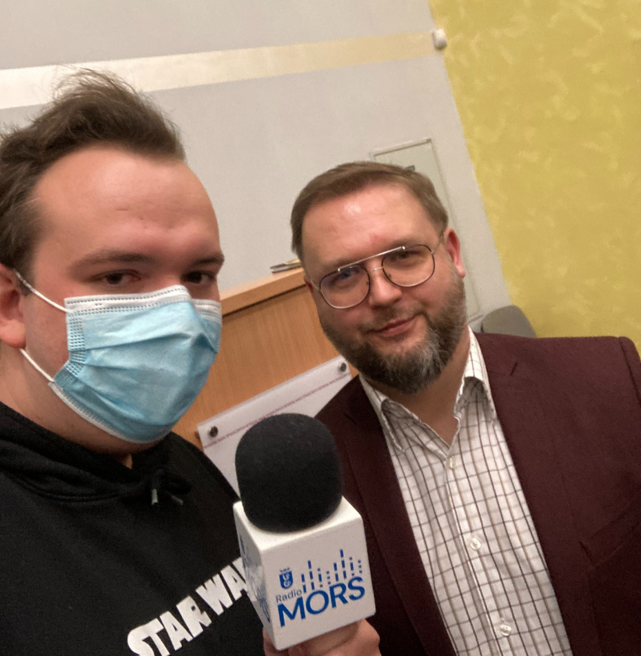 dr hab. Paweł Borkowski i&nbsp;Piotr Patalas, Radio MORS