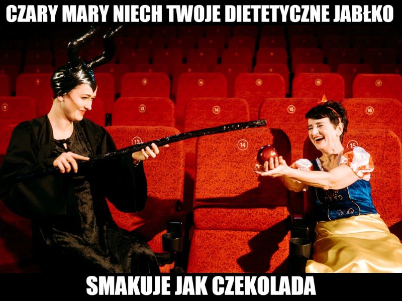Kobiety przebrane za bohaterki filmów