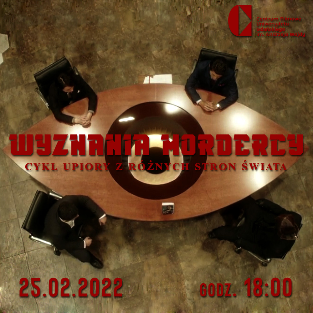 "Wyznania mordercy" w Centrum Filmowym UG baner