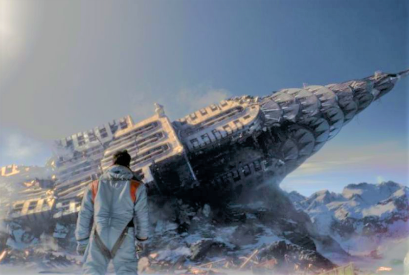 kadr z filmu Moonfall