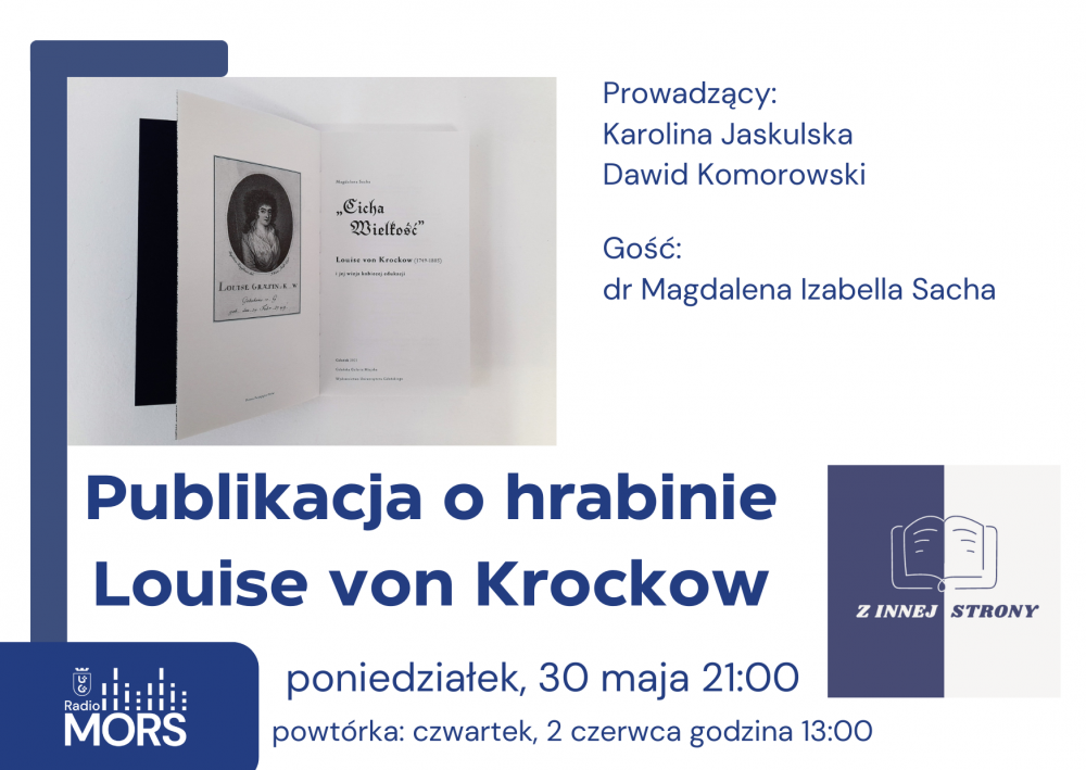 Publikacja o hrabinie Louise von Krockow baner
