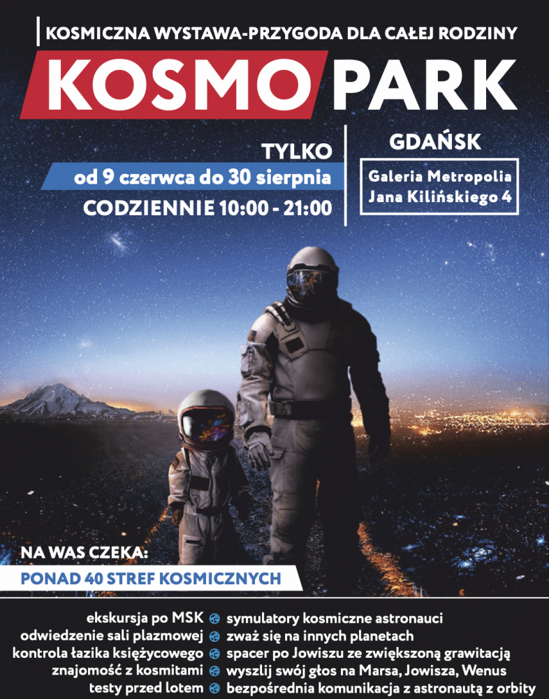 Kosmopark plakat