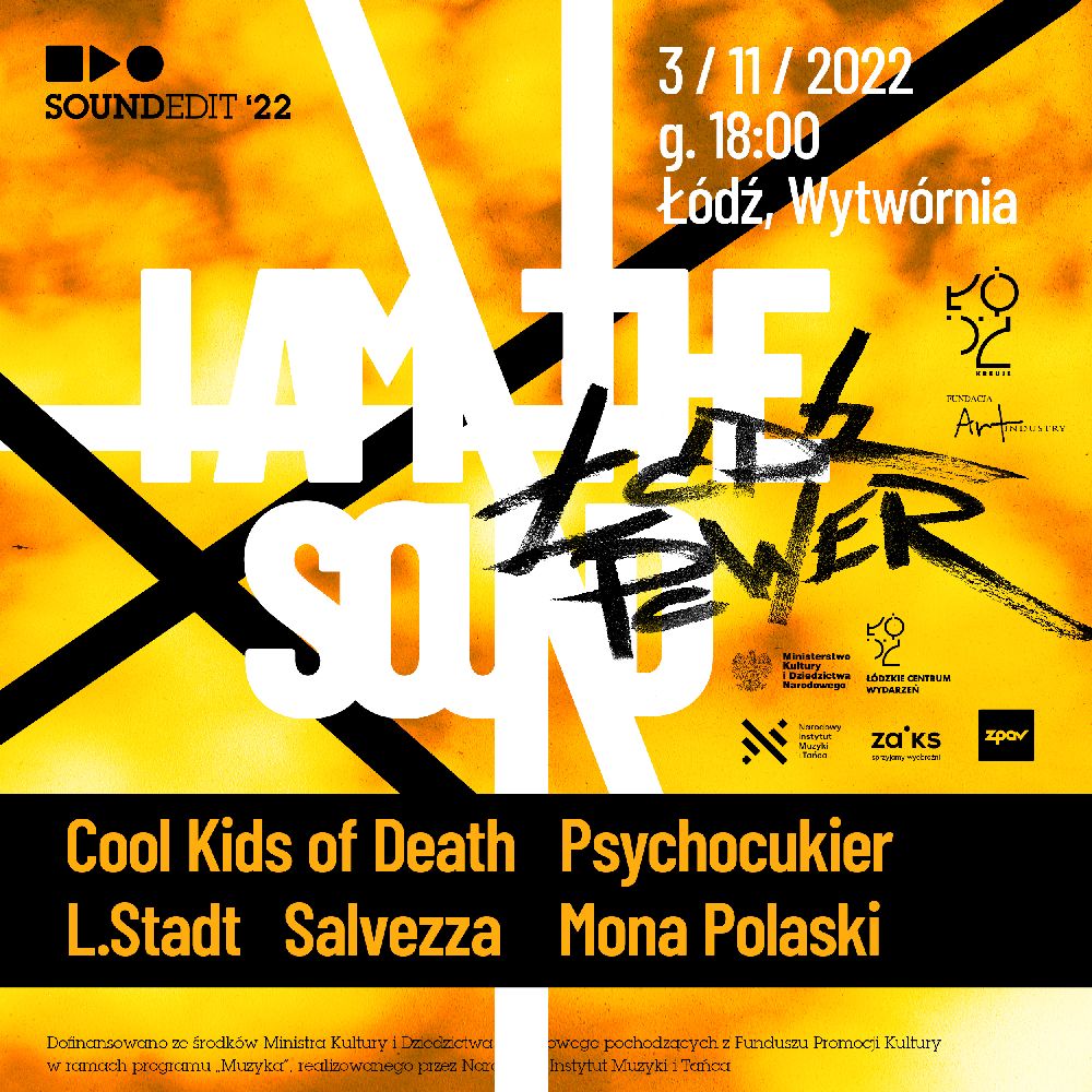 Soundedit 2022 plakat
