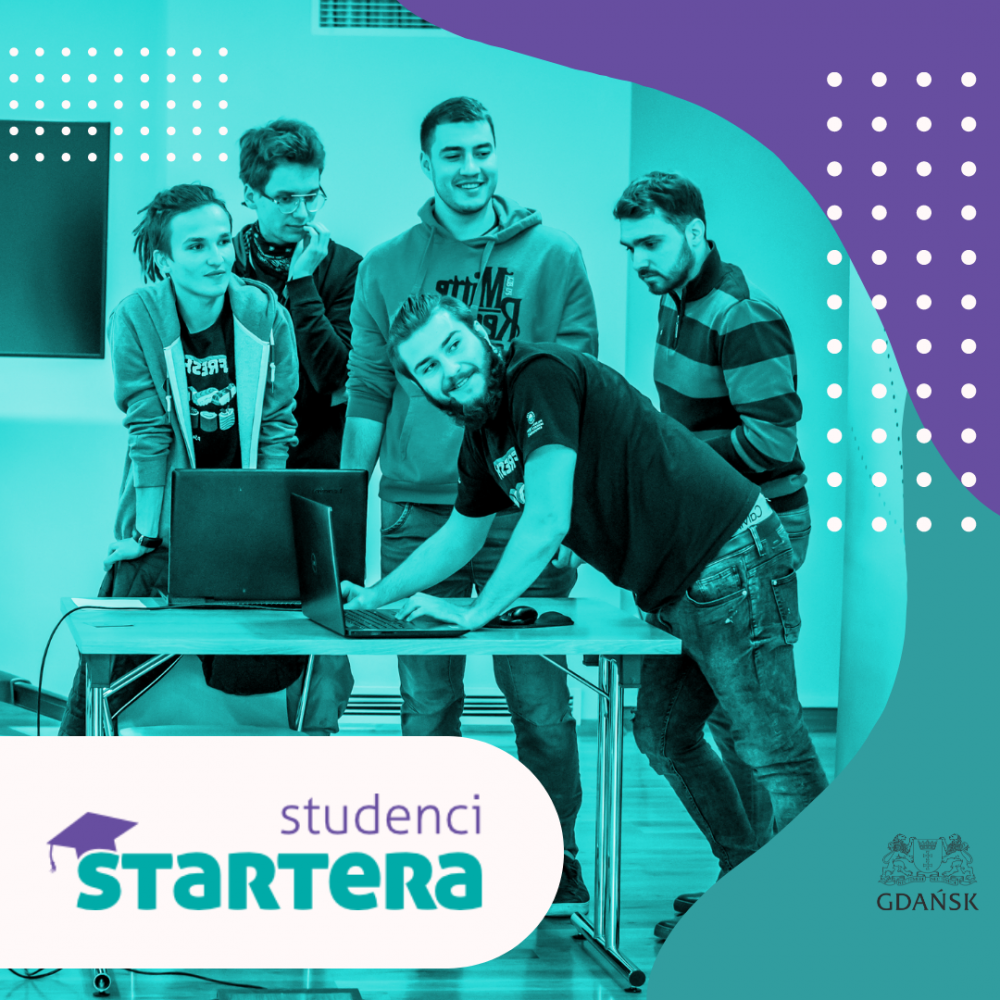 Studenci Startera baner