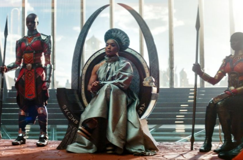 Kadr z filmu Czarna Pantera: Wakanda w moim sercu