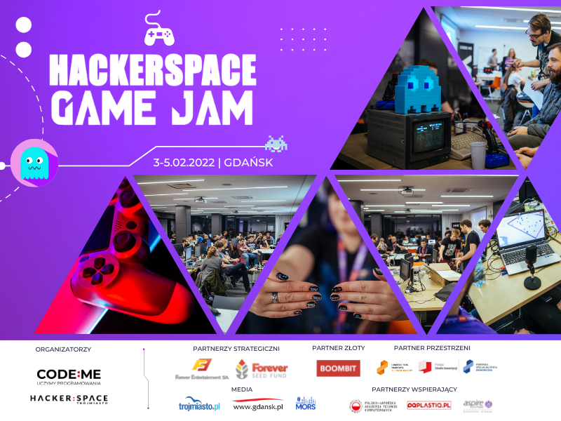 Hackerspace Game Jam 2023 plakat
