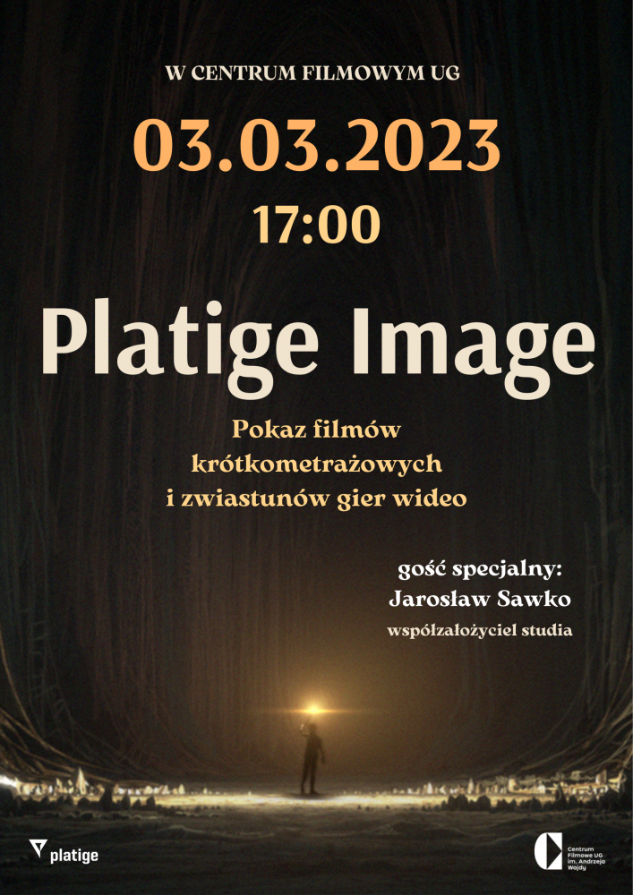 Platige Image w&nbsp;Centrum Filmowym UG plakat