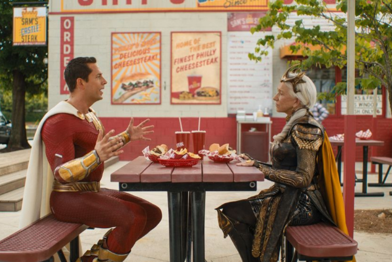 Kadr z filmu Shazam! Gniew bogów