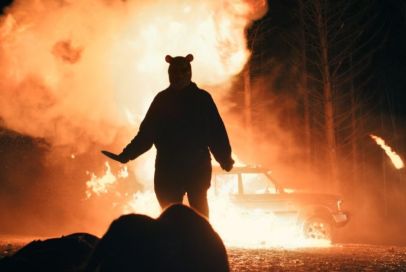 Kadr z&nbsp;filmu Puchatek. Krew i&nbsp;miód