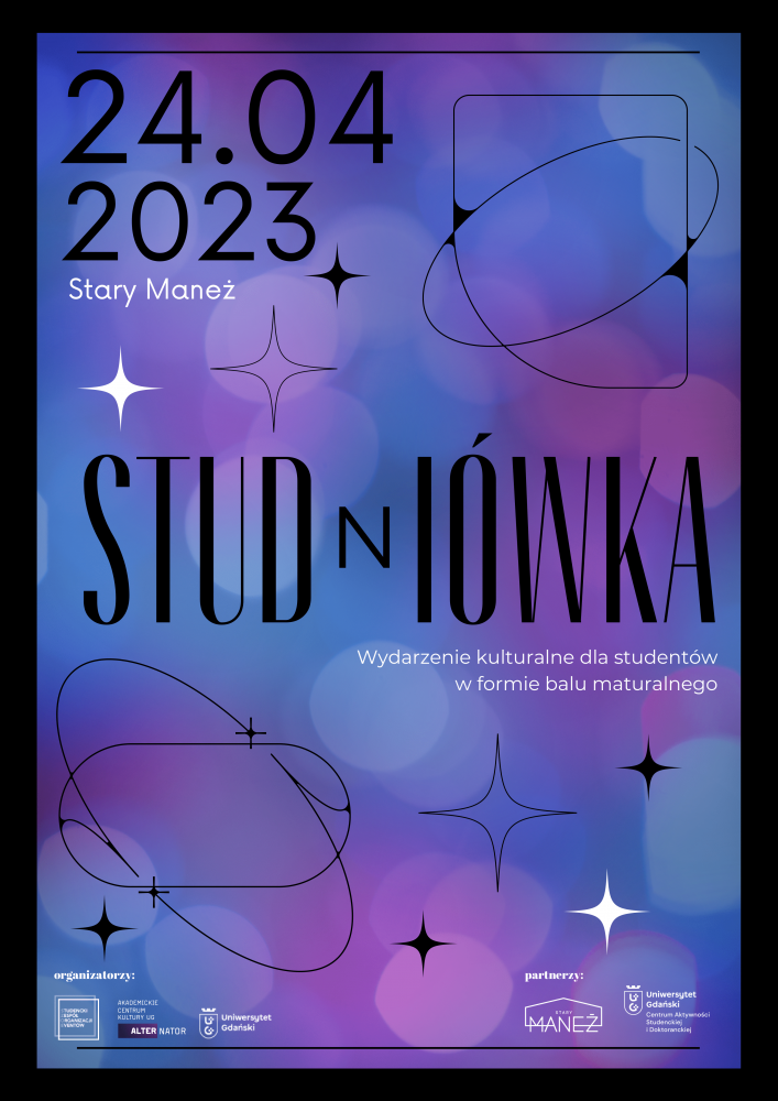 STUDnIÓWKA 2023 plakat