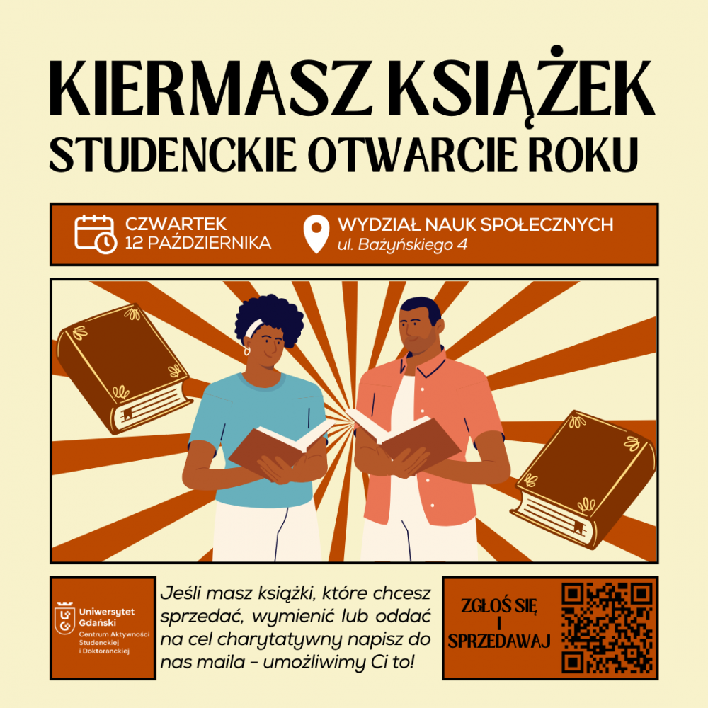 Kiermasz książek UG baner