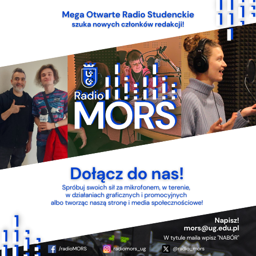 Radio MORS rekrutuje baner