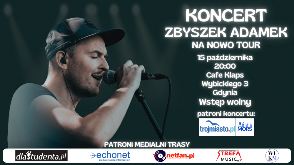Zbyszek Adamek koncert baner