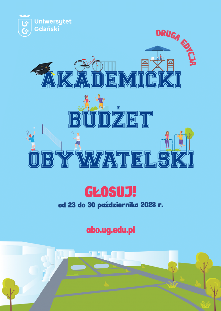 Akademicki Budżet Obywatelski 2023 baner