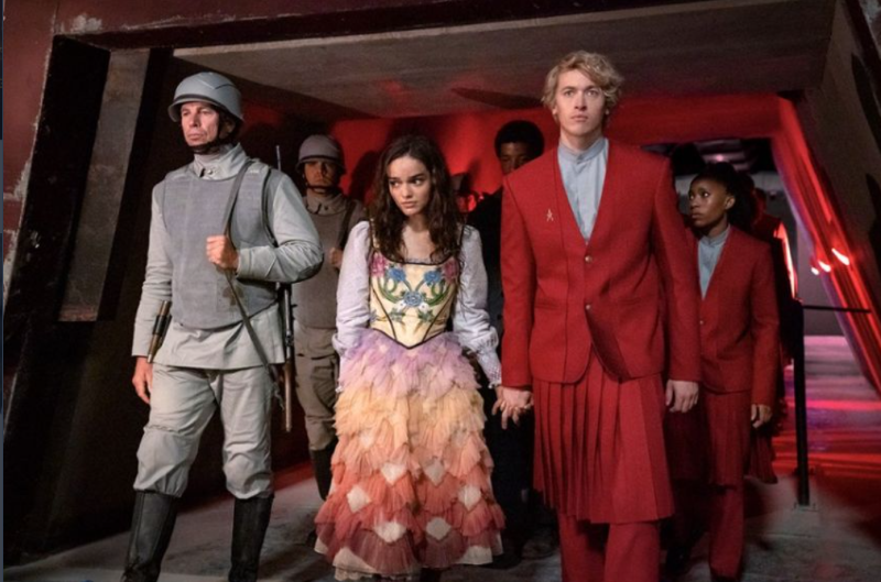 Kadr z filmu Igrzyska śmierci: Ballada ptaków i węży