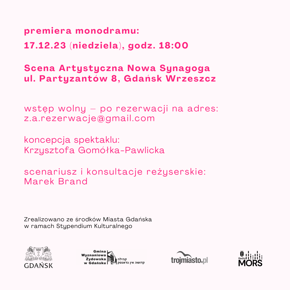 zawód aktorki plakat 2