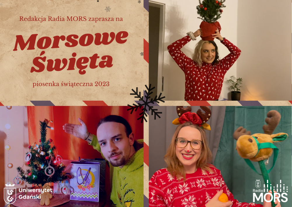 Morsowe święta grafika