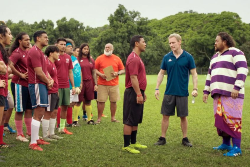 Kadr z filmu Pierwszy gol