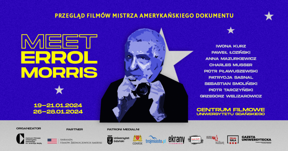 Meet Errol Morris baner