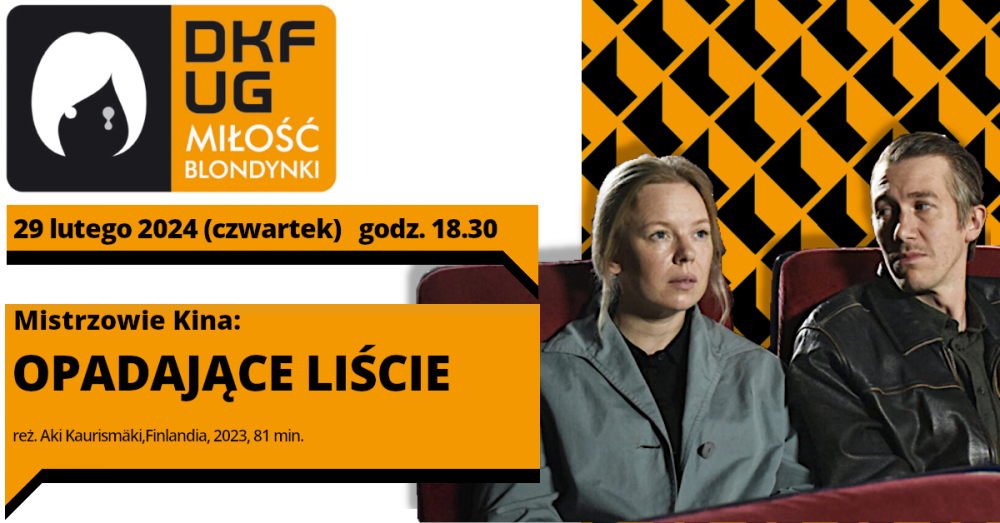 opadające liście baner