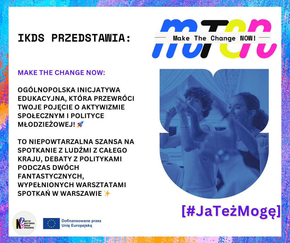 Make The Change NOW baner