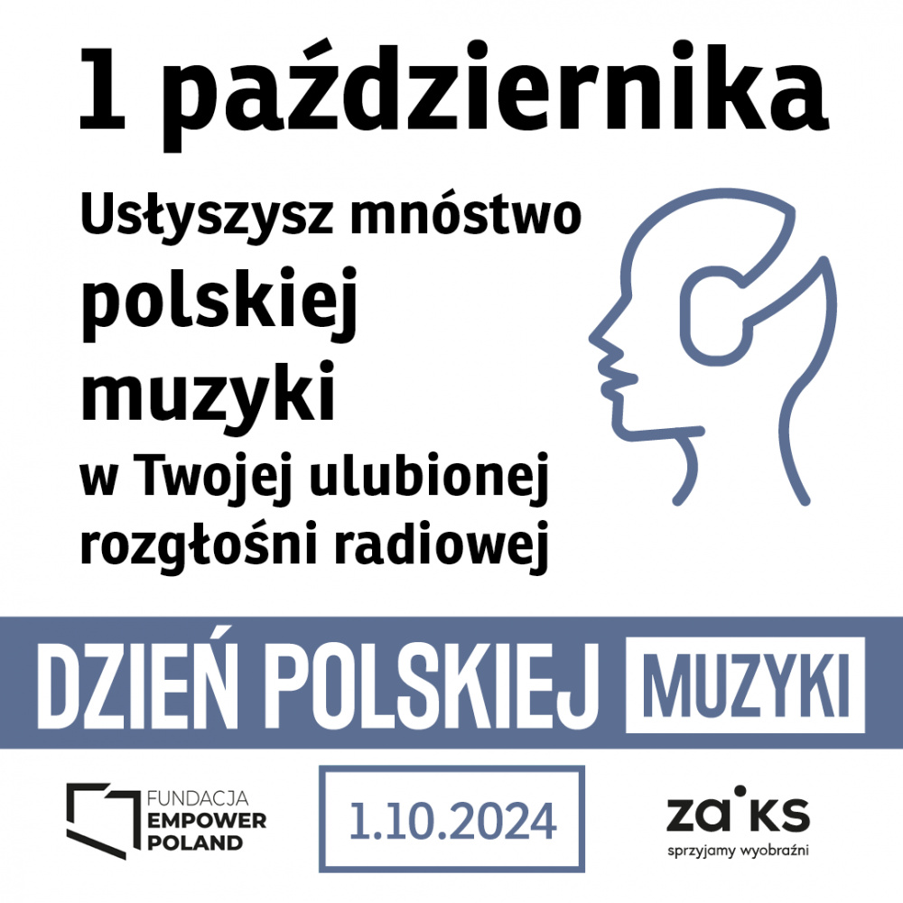 Dzień polskiej muzyki 2024 w&nbsp;radiu baner