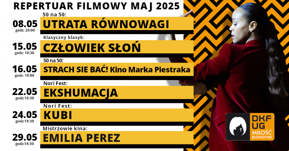 DKF repertuar maj 2025