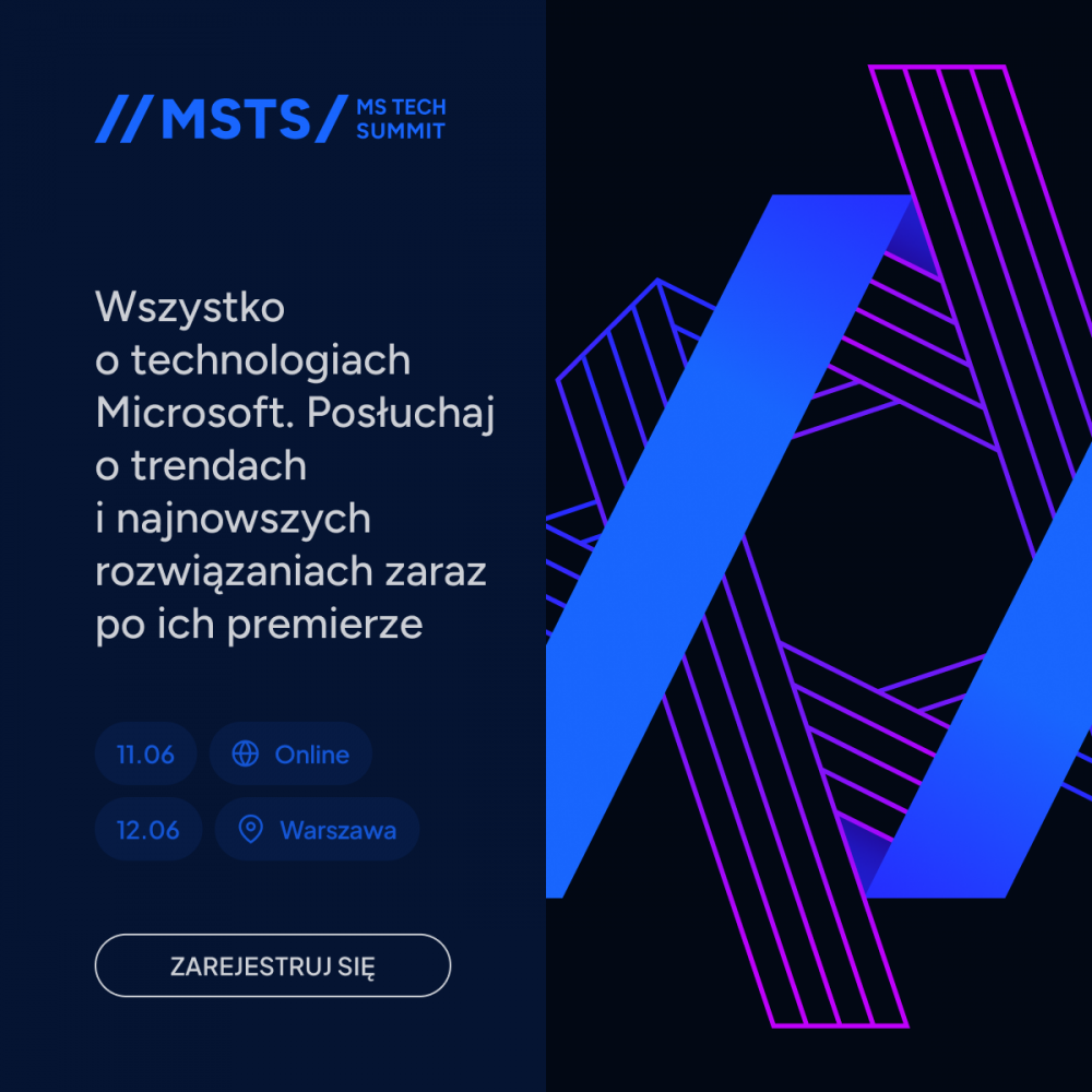 MS Tech Summit 2025 baner