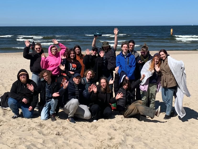 Wyjazd integracyjny 2025 plaża w Stegnie