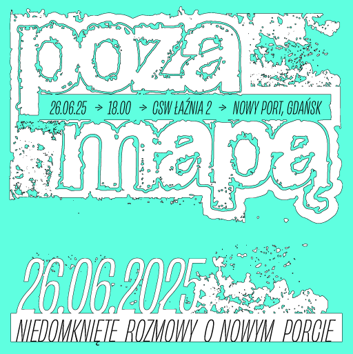 poza mapą plakat