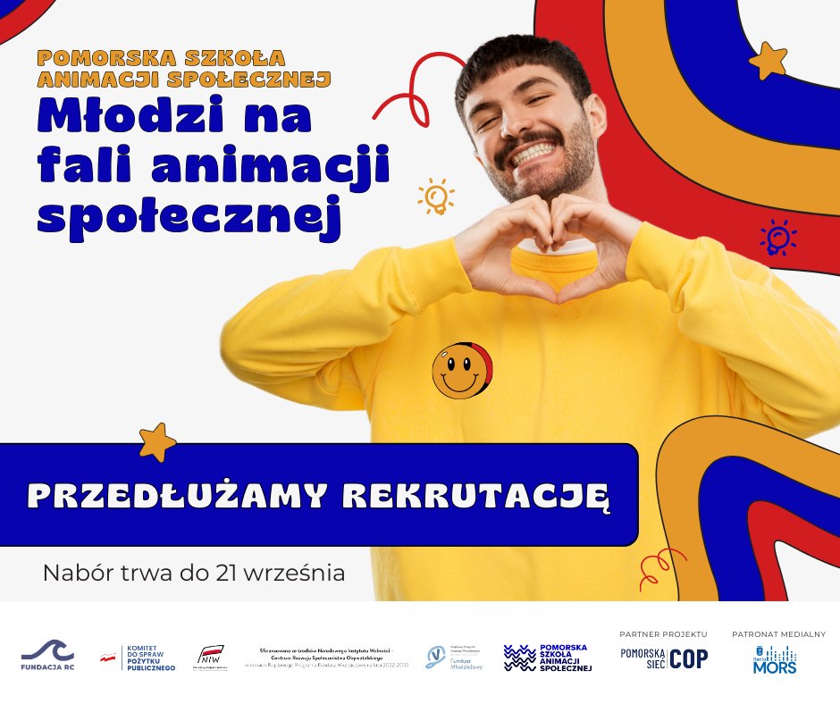 Młodzi na fali animacji baner