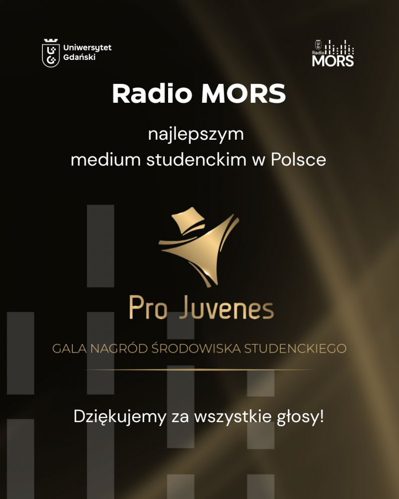 Radio MORS wygrywa Pro Juvenes baner