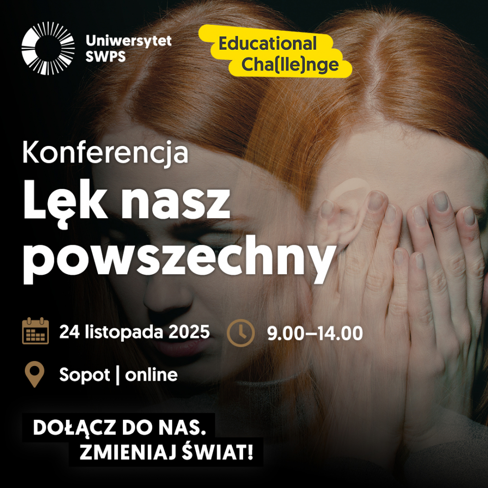 Konferencja Lęk nasz powszechny baner