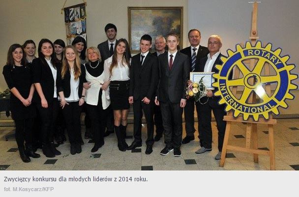 Zwycięzcy konkursu dla młodych liderów z 2014 roku