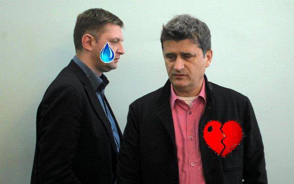 Andrzej Rozenek i Janusz Palikot