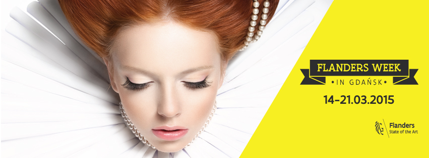 Baner Tygodnia Flamandzkiego w Gdańsku