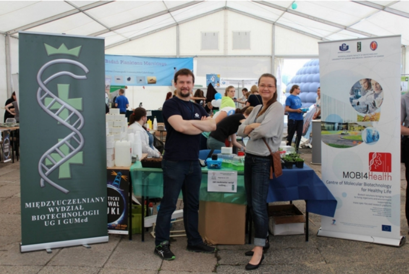 Prezentacja Biotechnologii podczas Bałtyckiego Festiwalu Nauki