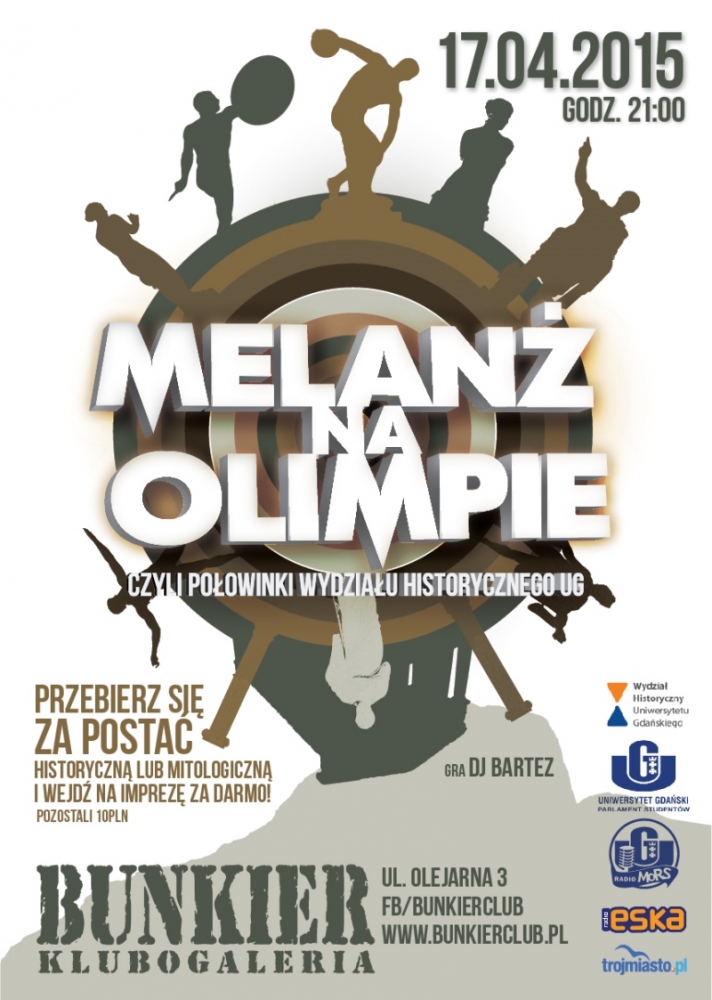 Plakat połowinek Wydziału Historycznego