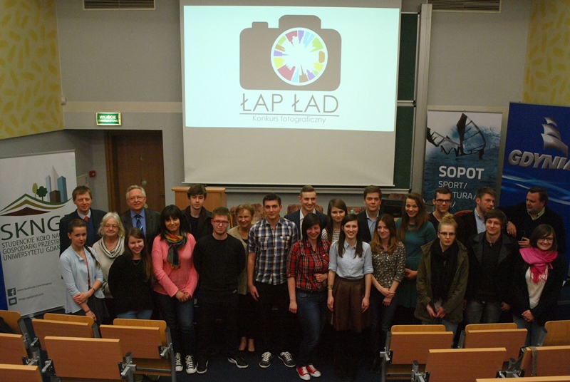 Uczestnicy konkursu "Łap ład"