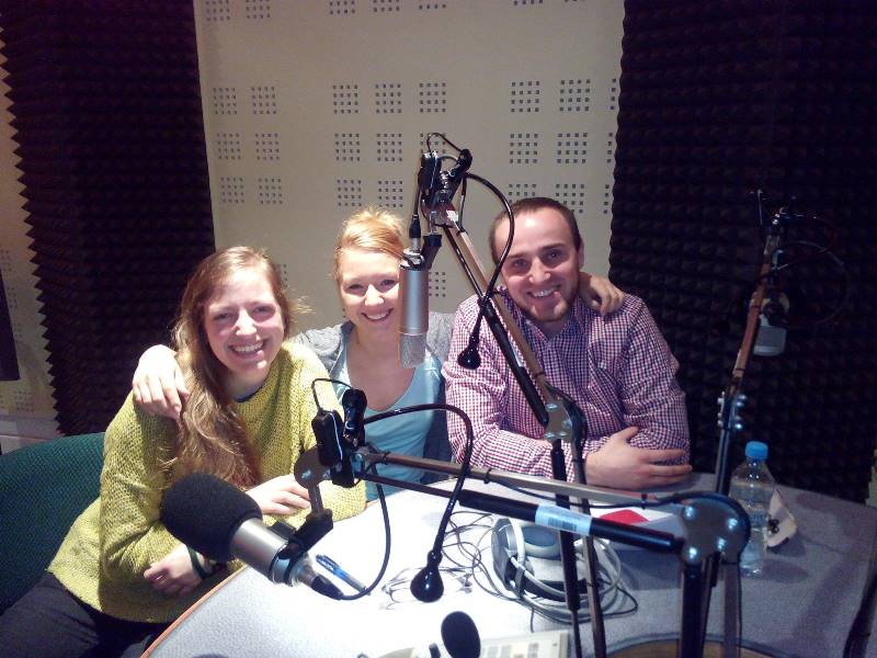 Członkowie grupy GIT z Patrycją Derebecką